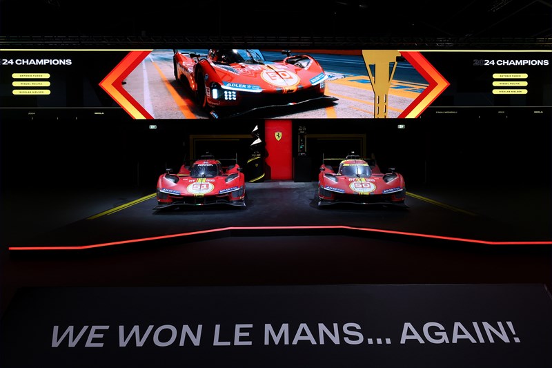 Finali Mondiali 2024 Mostra Ferrari