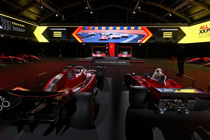 Finali Mondiali 2024 Mostra Ferrari