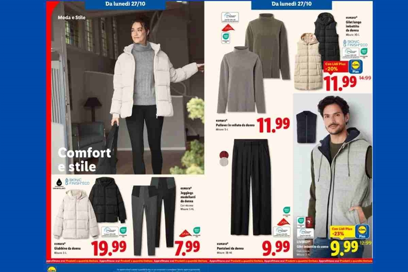 Lidl, una collezione “simile a Zara” a costi contenuti