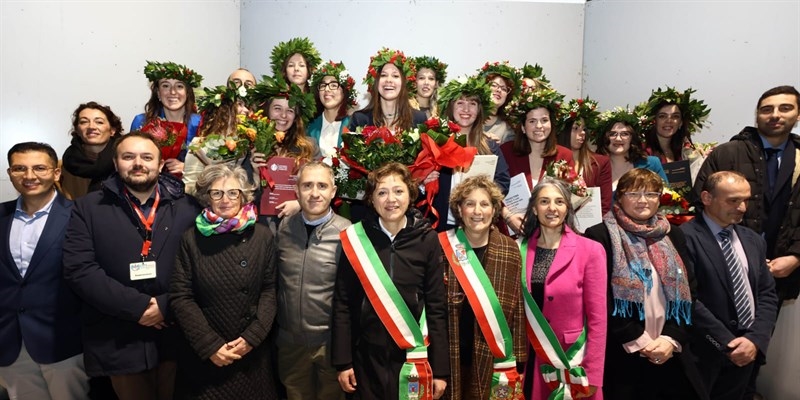 Il gruppo degli infermieri neo laureati