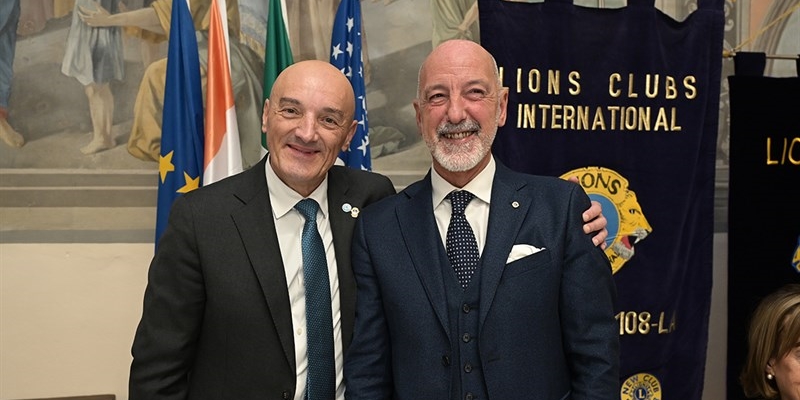Lions Club. Donazione di carte geografiche al Chino Chini e presentazione del programma 2025/2026