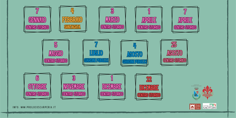 Le date dei mercatini a Scarperia