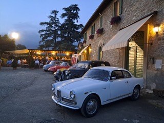 Un momento del raduno Autotomoto Club mugello