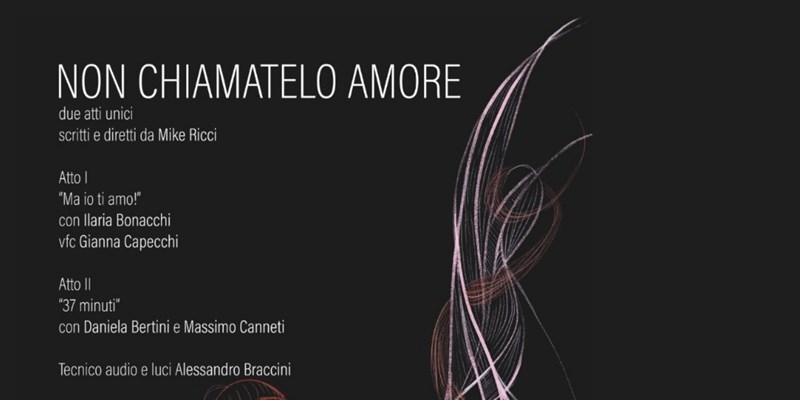 "Non chiamatelo amore". Mike Ricci porta in scena le dinamiche della violenza psicologica