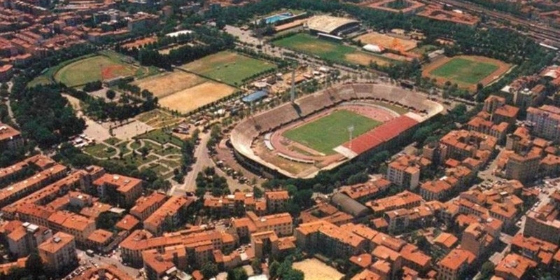 Lo stadio Franchi