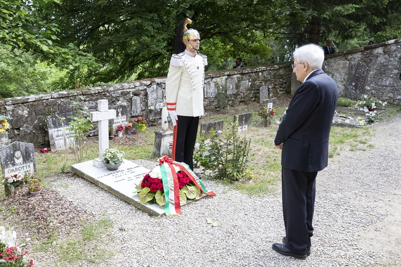 Il Presidente della Repubblica Sergio Mattarella a Barbiana