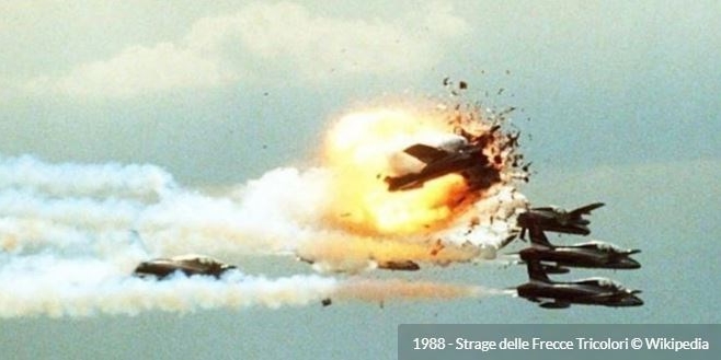 1988 - La strage delle Frecce Tricolori (36 anni fa)