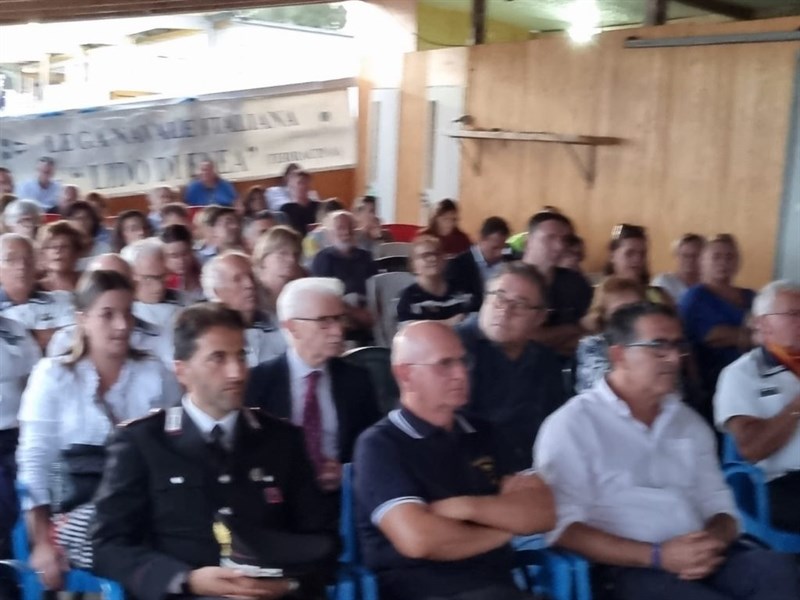 Il numeroso pubblico presente alla presentazione del libro 