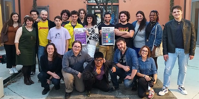 Foto di gruppo del progetto Kontatto 