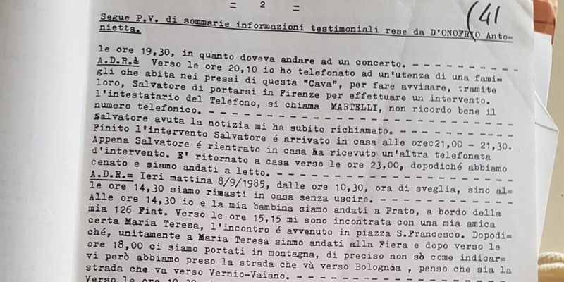 Mostro di Firenze. Le prove dimenticate e le omissioni delle narrazioni mediatiche