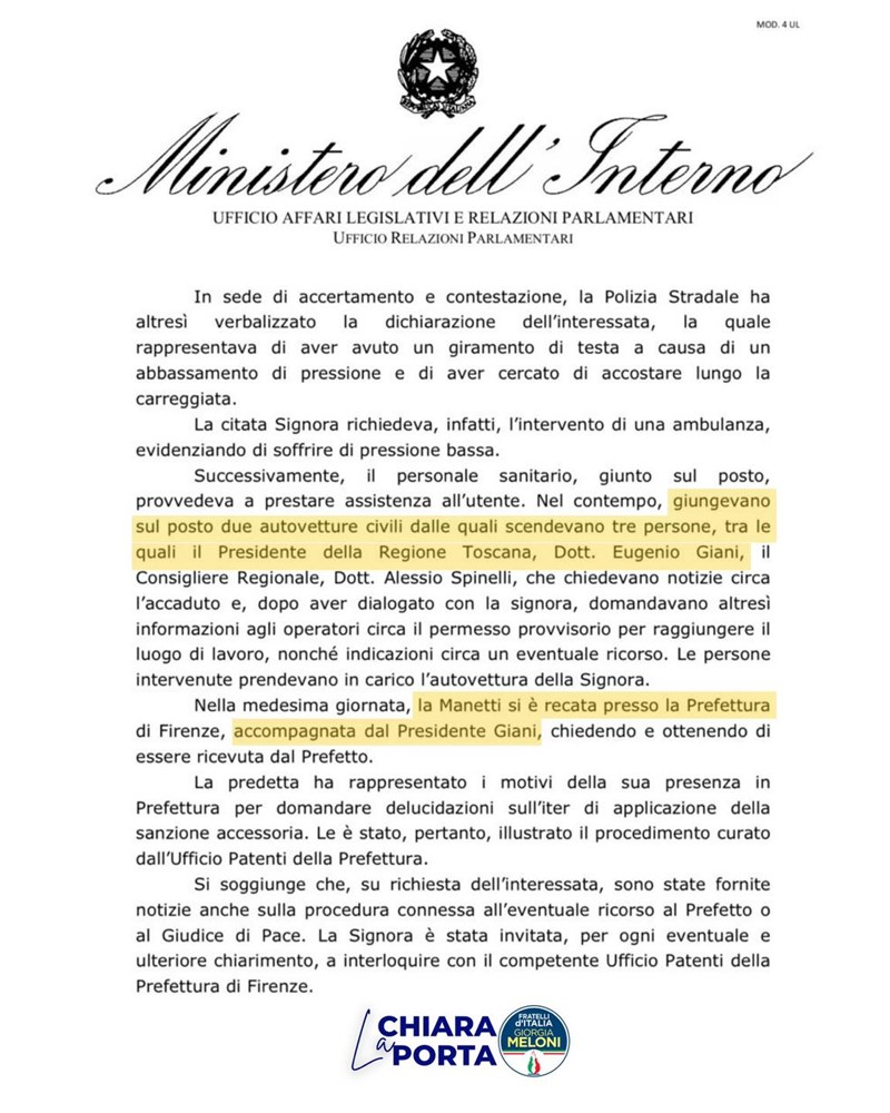 L'interrogazione parlamentare