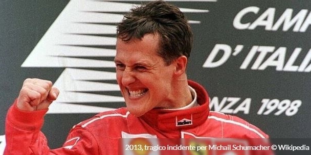 2013 - Grave incidente sulla neve per Schumacher (11 anni fa)