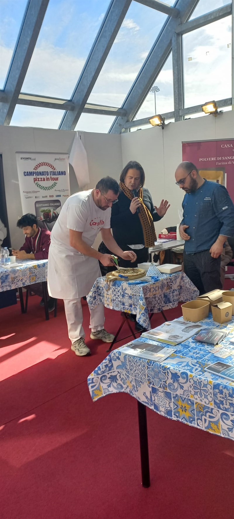 Andrea Bongi, campione toscano di pizza classica