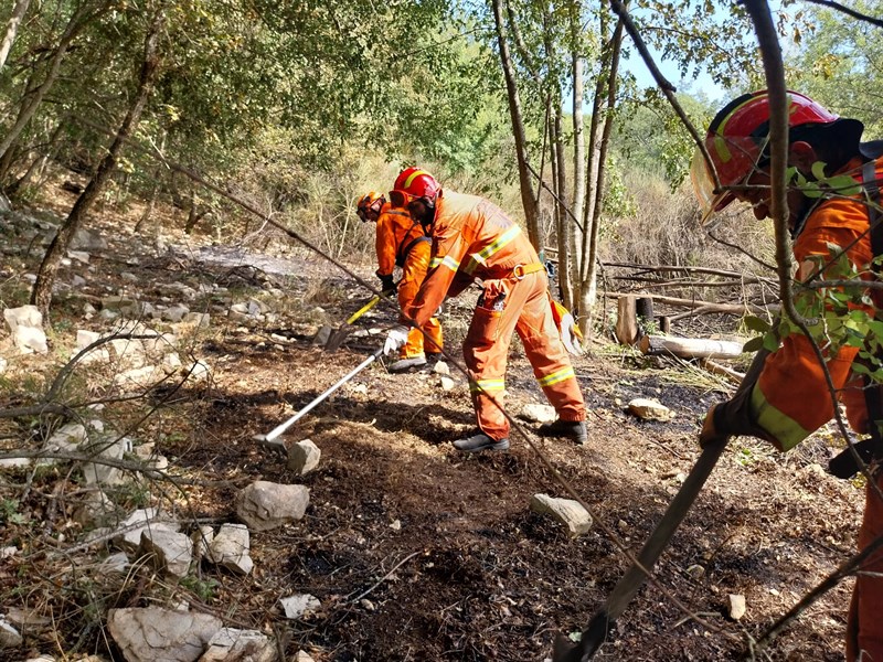 Incendio San Clemente