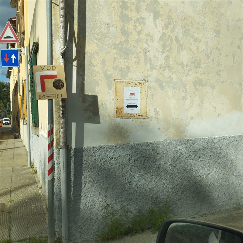 deviazione via degli dei