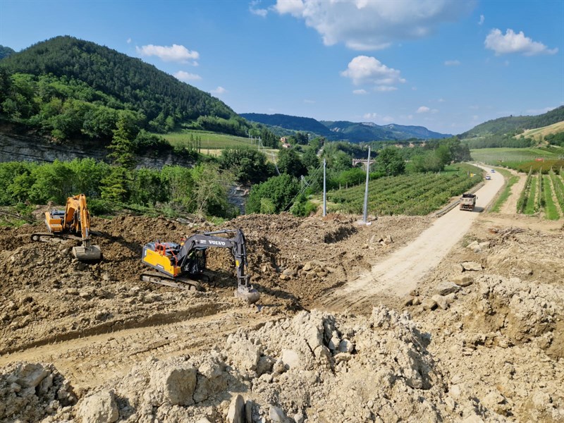 Al lavoro per ripristinare la strade