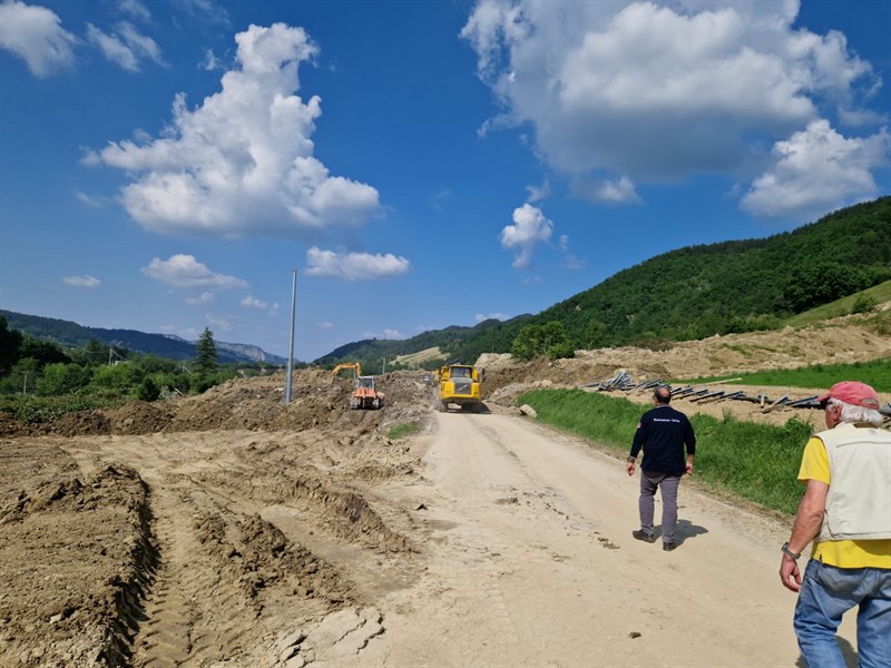 Al lavoro per ripristinare la strade