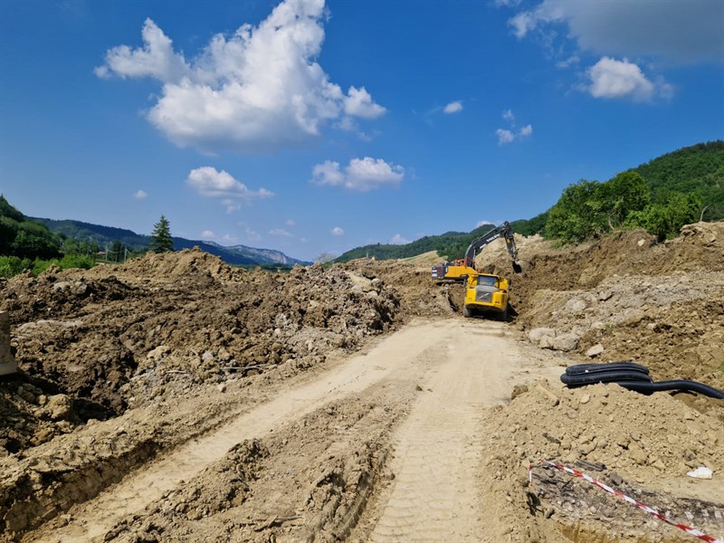 Al lavoro per ripristinare la strade