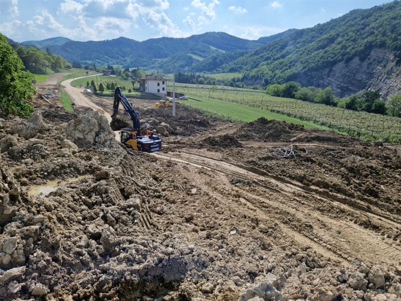 Al lavoro per ripristinare la strade