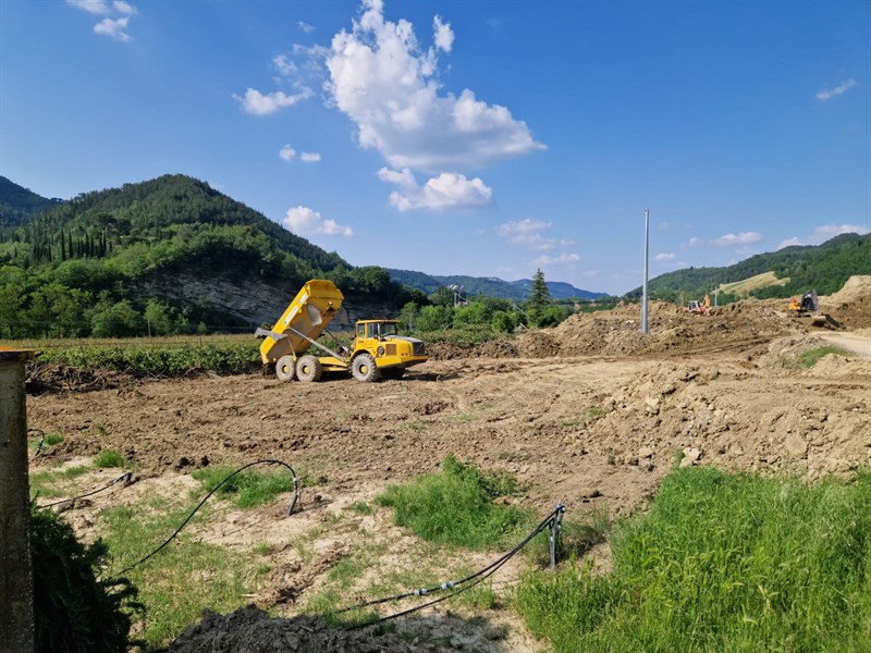 Al lavoro per ripristinare la strade