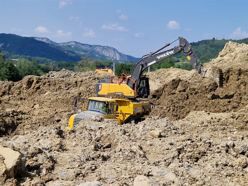 Al lavoro per ripristinare la strade