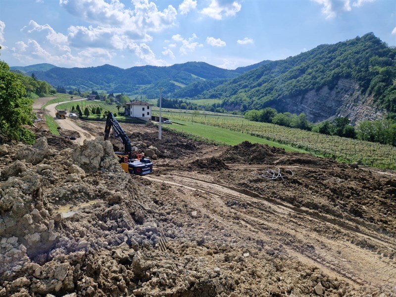 Al lavoro per ripristinare la strade