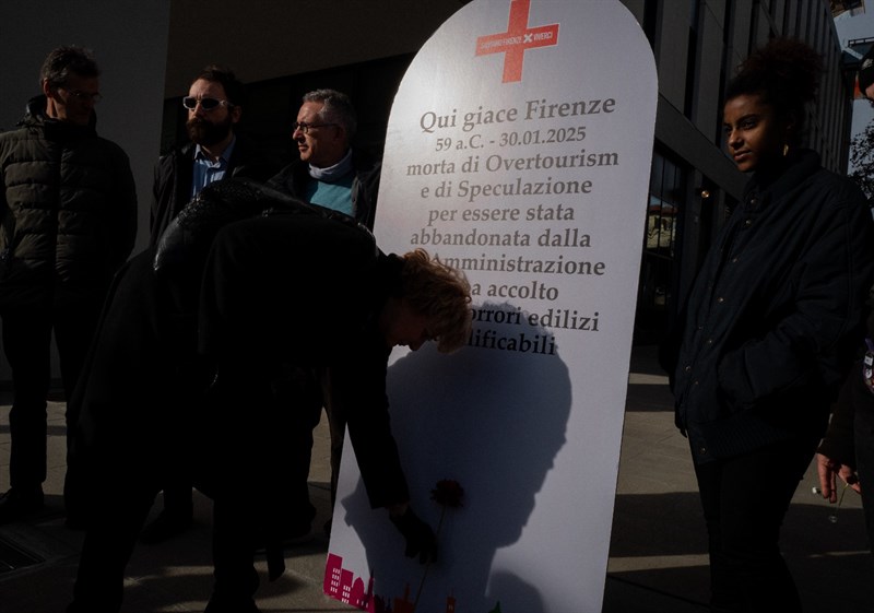 Fiori per la morte di Firenze