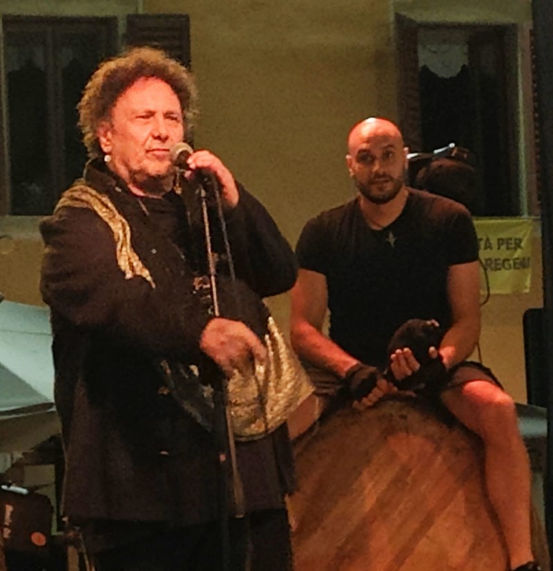 Un momento della serata