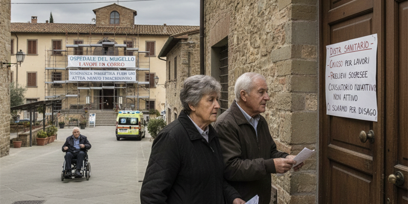 Sanità mugellana al collasso? FdI denuncia mancanza di servizi e tasse in aumento