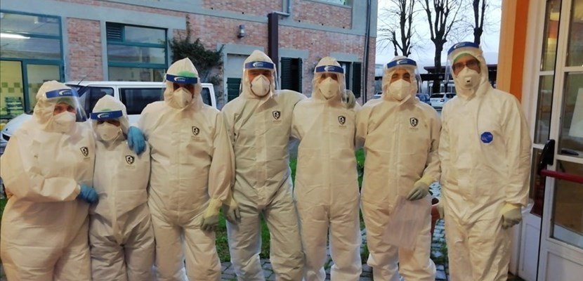 Personale infermieristico distaccato al Villaggio San Francesco