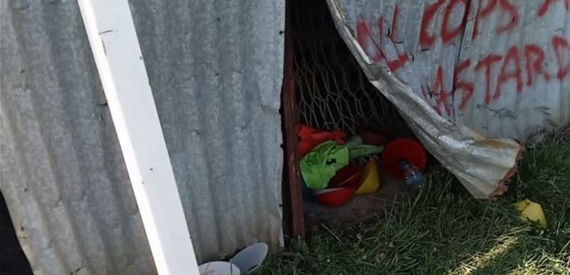 Vandali in azione a Santa Maria a Vezzano