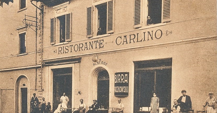 Il Ristorante di Carlino Barletti  in piazza Dante