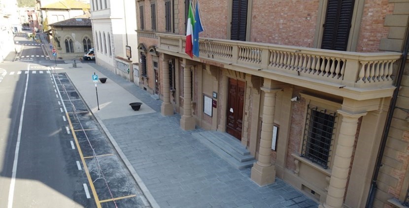 Il municipio di Borgo