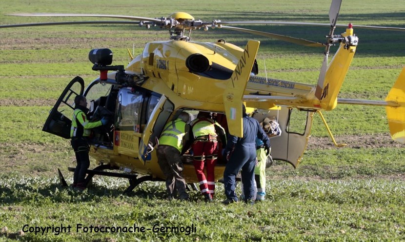 Il professore fu portato a Careggi in elicottero
