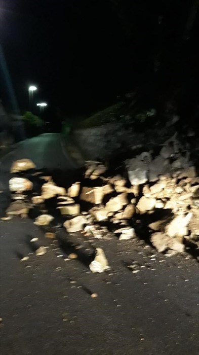 Maltempo in Metrocittà Firenze. Frana sulla Londa-Stia e caduta di un muro sulla Sp 91 a Pomino