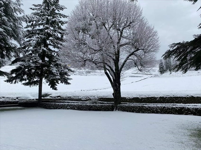 Neve sul Comune di Rufina