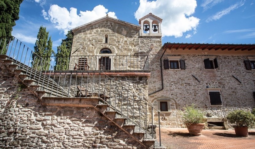 La Chiesa all'interno della struttura del Forteto