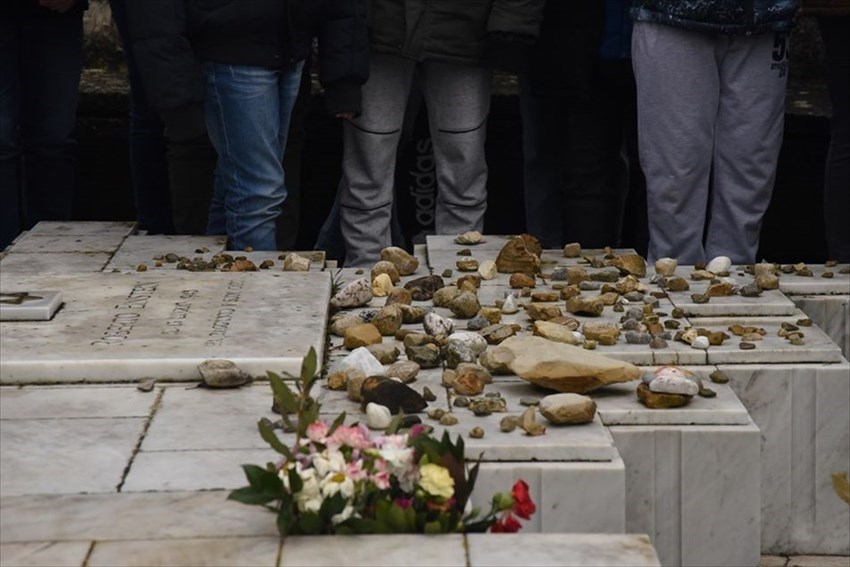 Strage della Famiglia Einstein , giorno della Memoria 2020 al Cimitero della Badiuzza