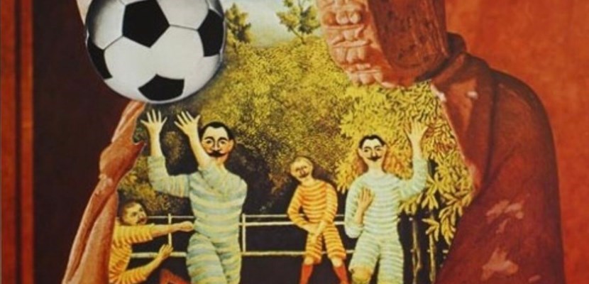 Henri Rousseau, Les joueurs de football, 1908. New York, Solomon R. Guggenheim Museum)