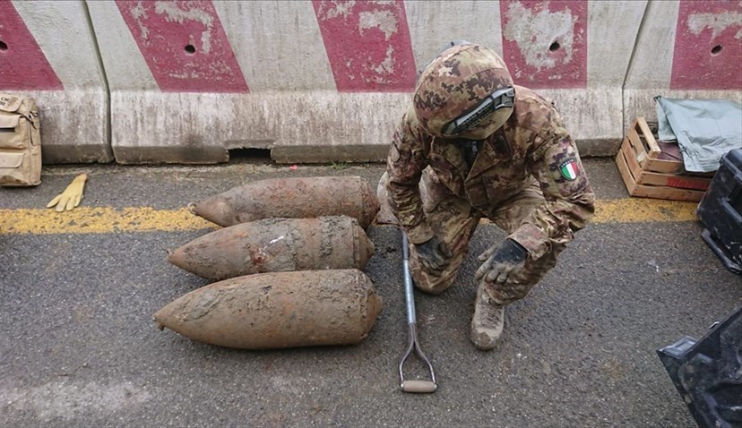 Le bombe trovate a Vicchio