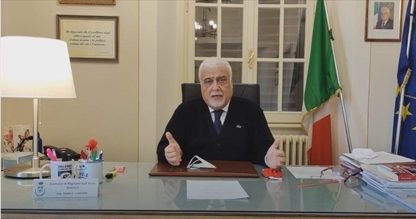 Il Sindaco Daniele Lorenzini