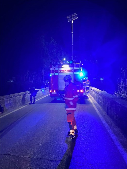 I soccorsi nella ricerca della persona