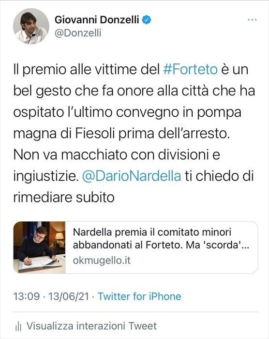 Il tweet