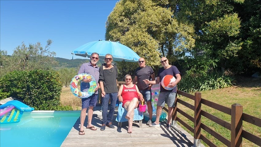 Sul set di "Allegria", il video girato a Pontassieve dai cittadini della Valdisieve