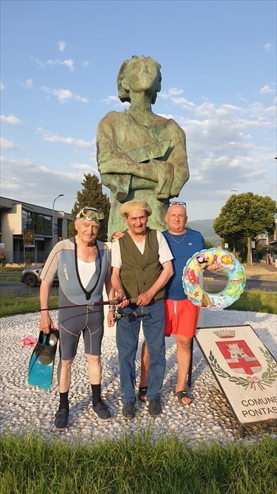 Sul set di "Allegria", il video girato a Pontassieve dai cittadini della Valdisieve