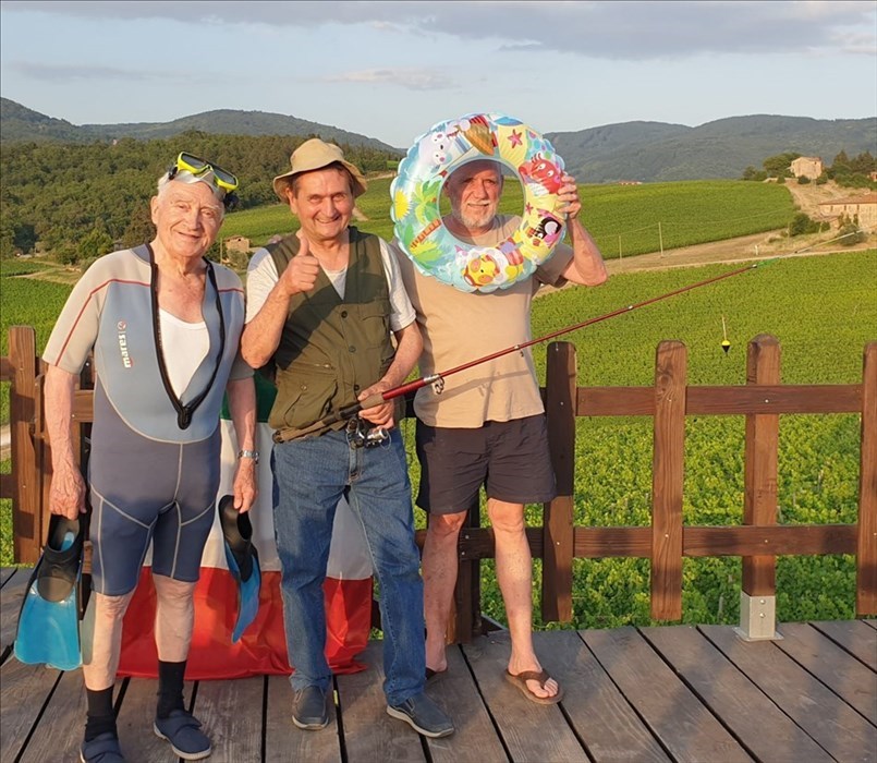 Sul set di "Allegria", il video girato a Pontassieve dai cittadini della Valdisieve