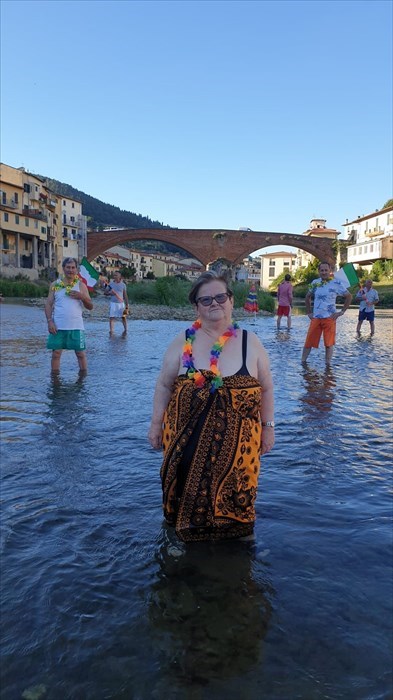 Sul set di "Allegria", il video girato a Pontassieve dai cittadini della Valdisieve