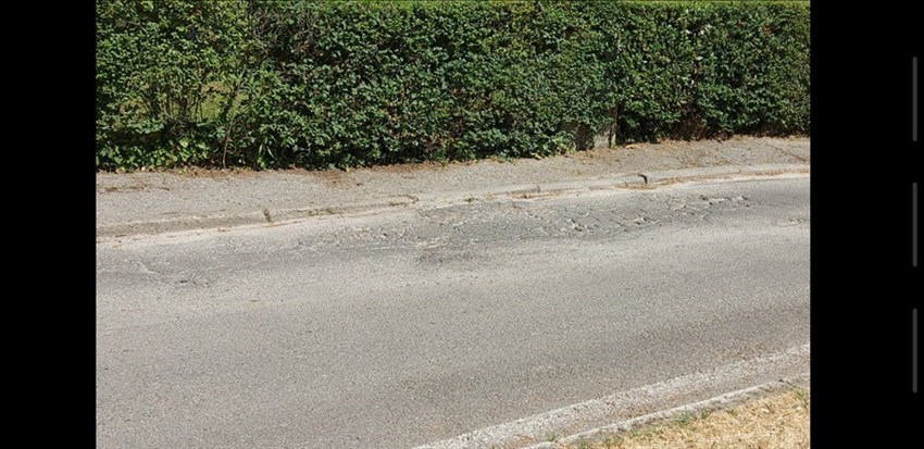 Le foto denuncia di un lettore per la situazione di degrado nella frazione di Montebonello