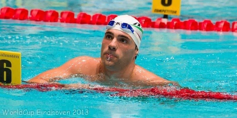 Simone Ciulli, nuoto