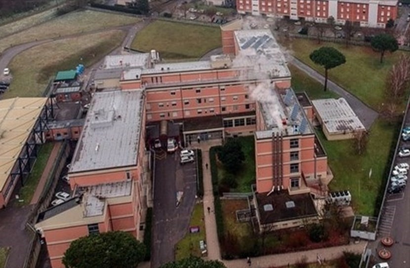 Ospedale di Borgo, veduta aerea